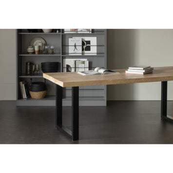 Tafel Tablo mangohout 200x90 cm (staat in waalre)