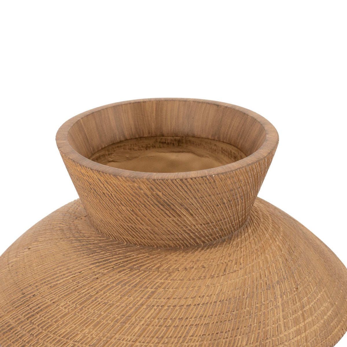 Vaas Avena 31x31x23 cm resin naturel
