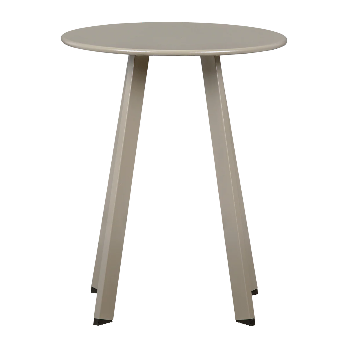 Fer tuin bijzettafel ø40cm metaal zand