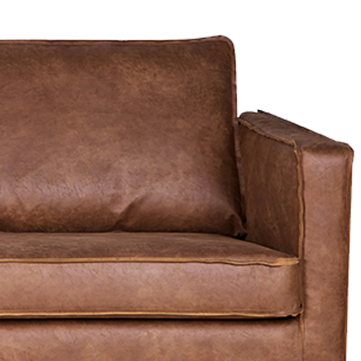 Bank Rodeo Eco leer cognac 277x85x86 cm