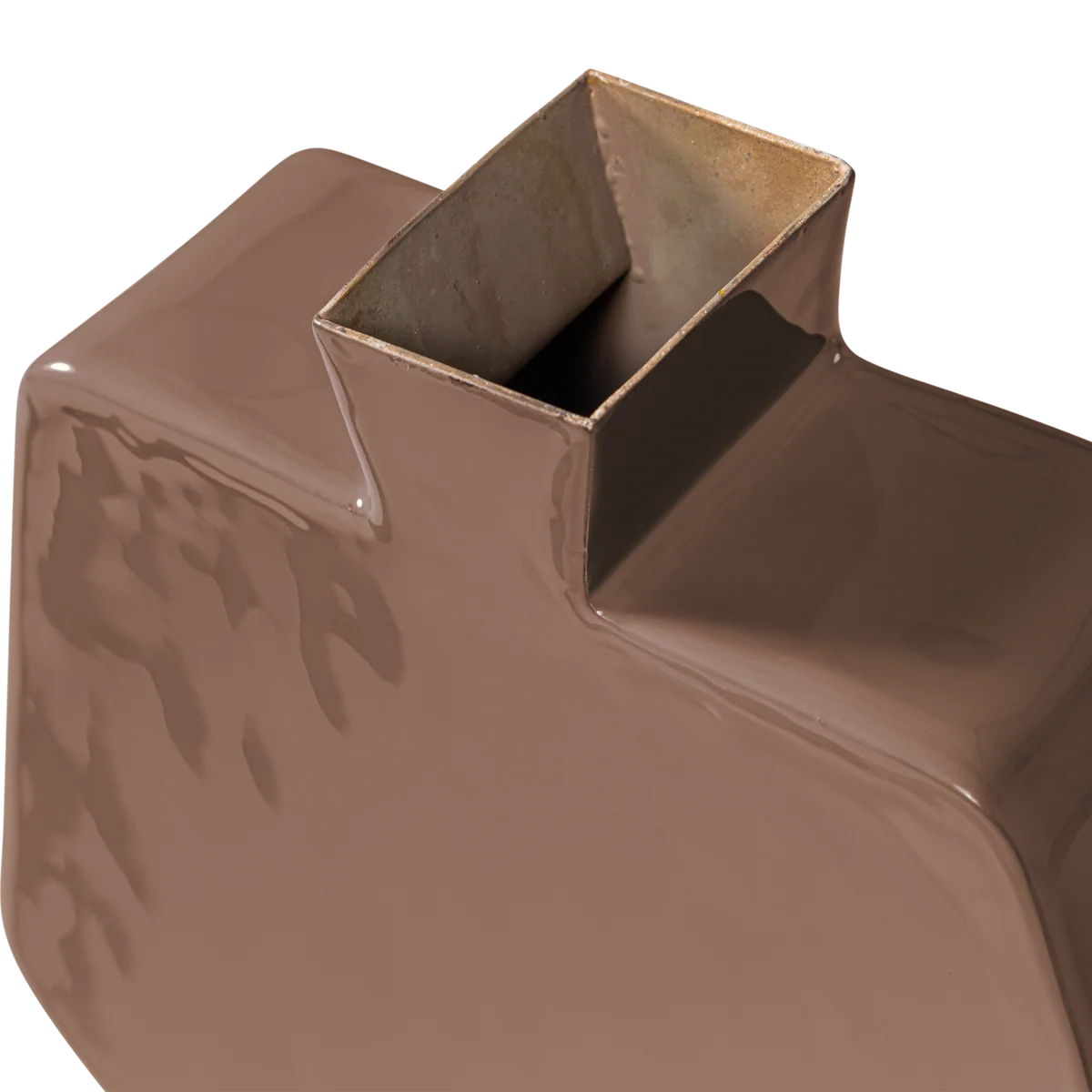 Kimi vaas 20x21 cm metaal oudroze
