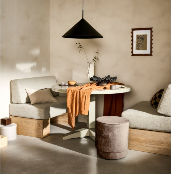 Tafel Deck clay Ø120 cm