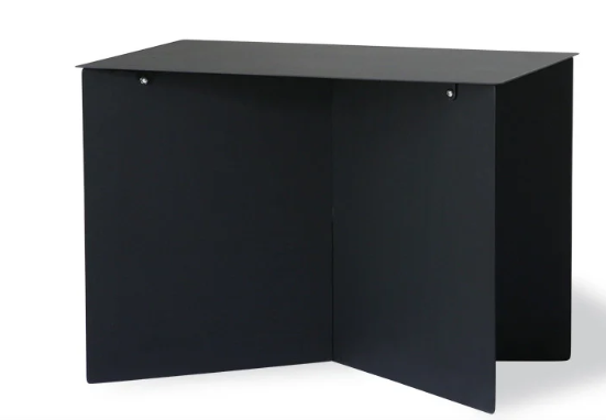 Bijzettafel zwart metaal