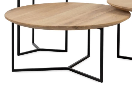 Salontafel Rami L / frame zwart