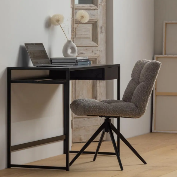 Bureau Teun 110x76x50 zwart