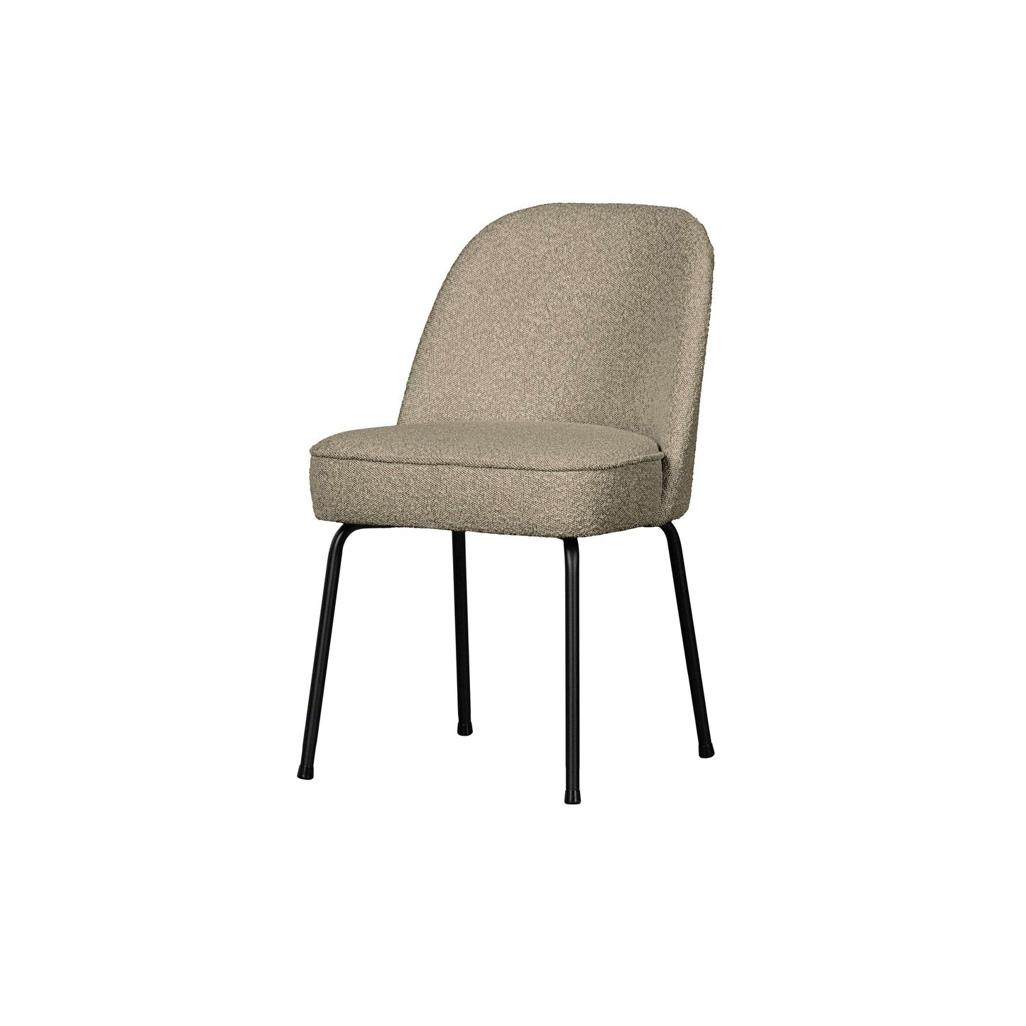 BePureHome Vogue eetkamerstoel bouclé beige