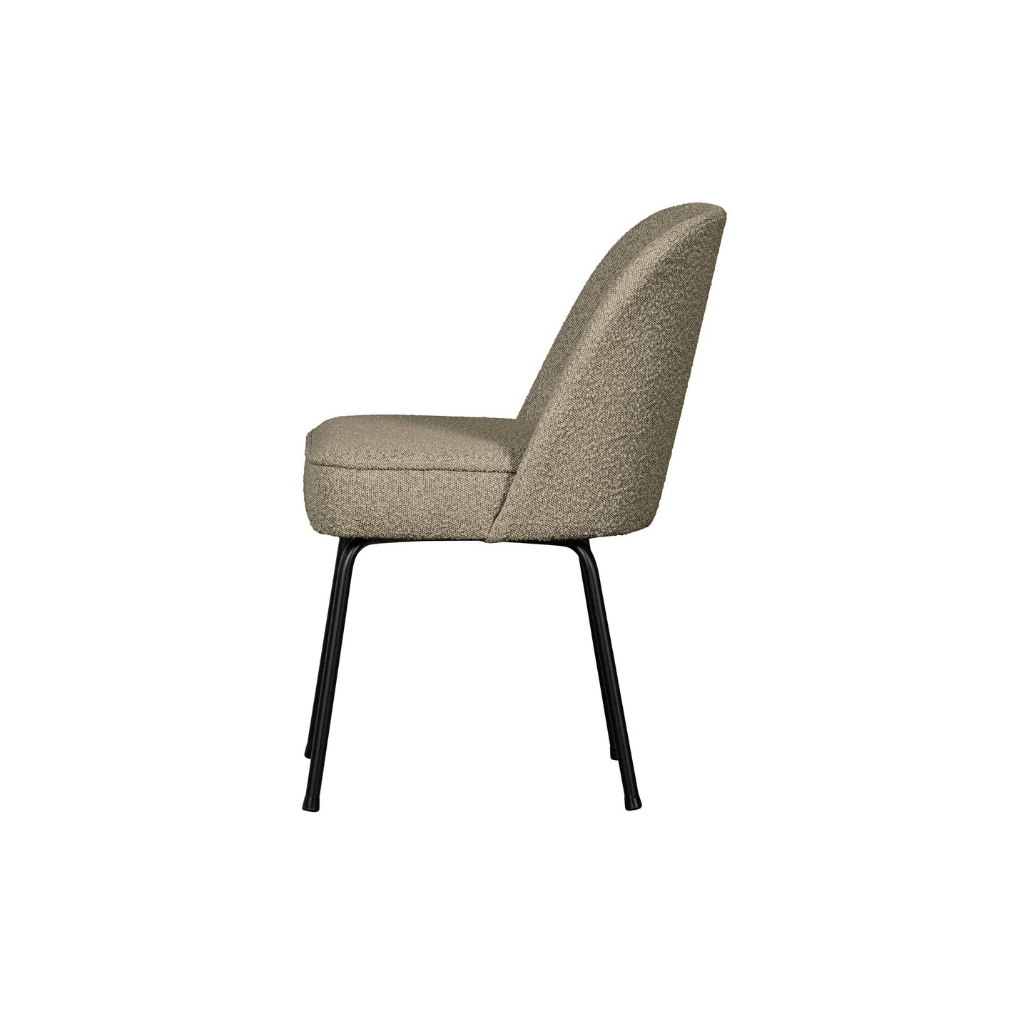 BePureHome Vogue eetkamerstoel bouclé beige