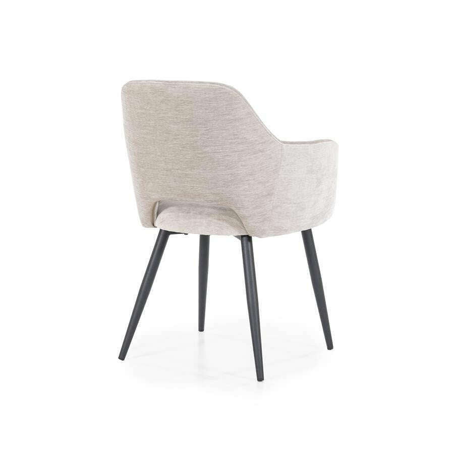 Eleonora Esmee eetkamerstoel met leuning beige mellow