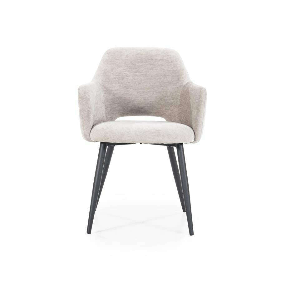 Eleonora Esmee eetkamerstoel met leuning beige mellow
