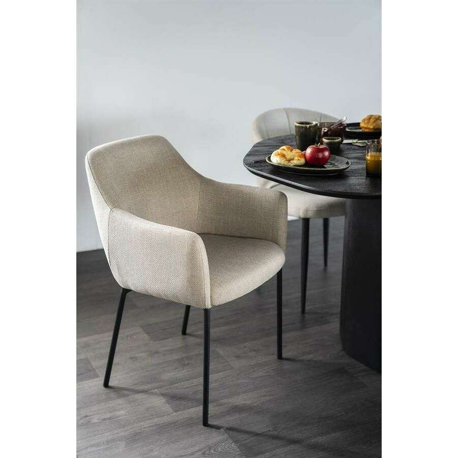 Eleonora Paul eetkamerstoel beige Linea