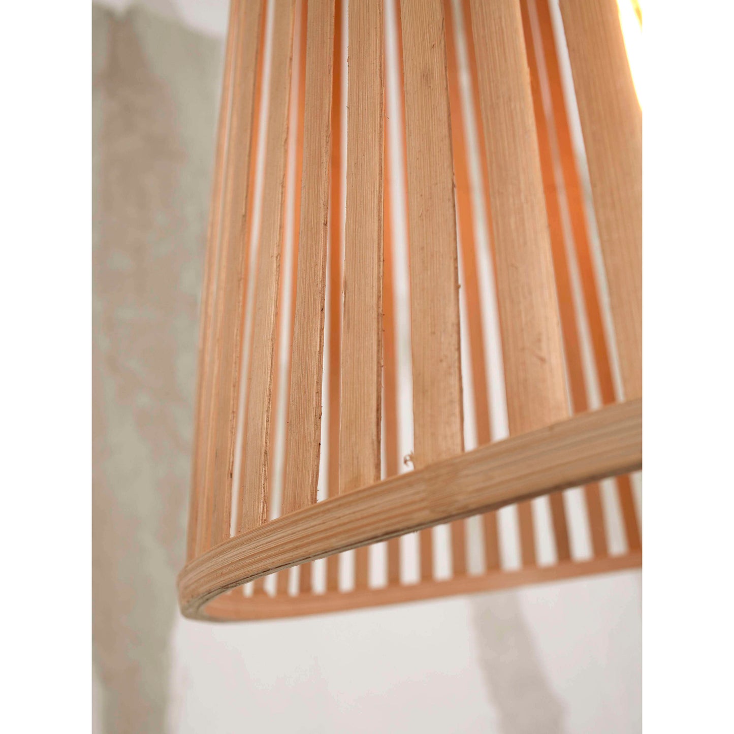 GOOD&MOJO hanglamp merapi tapered 40 cm L naturel