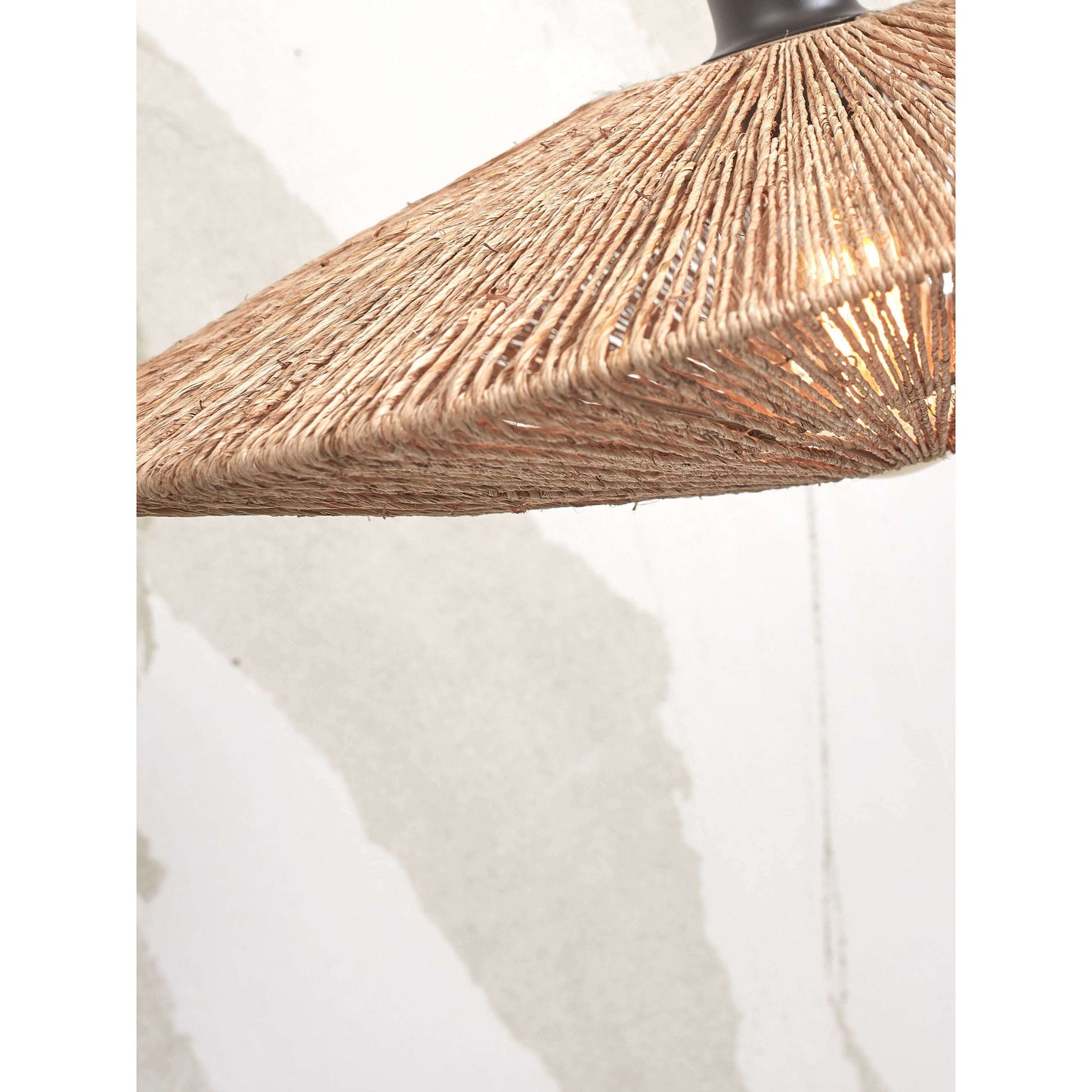 GOOD&MOJO plafonniere iguazu plat 55 cm L naturel