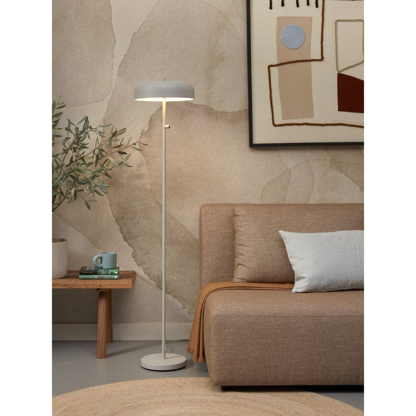 it's about RoMi Porto vloerlamp lichtgrijs