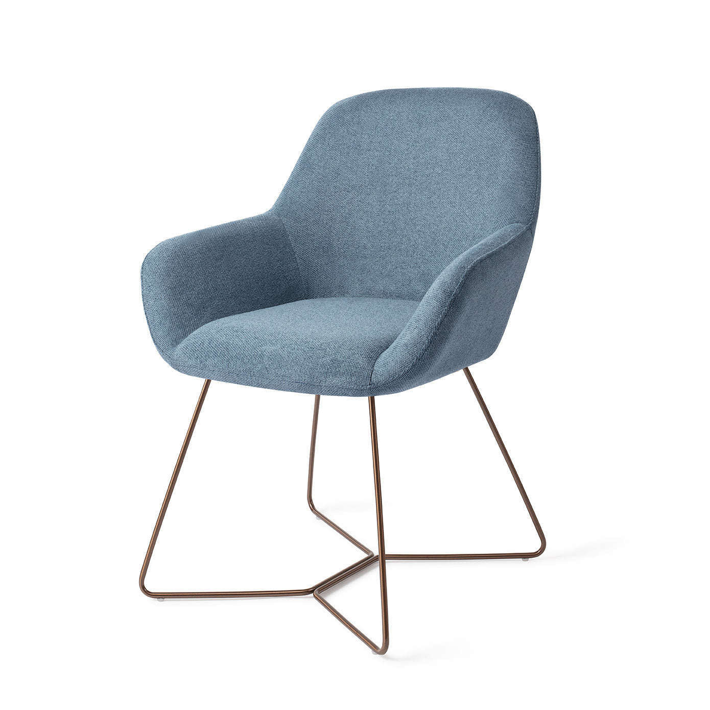 Jesper Home Kushi eetkamerstoel Ocean Eyes|beehive rose