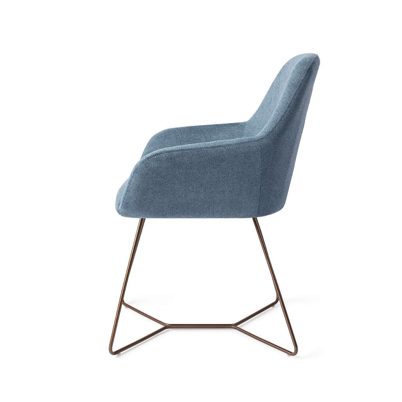 Jesper Home Kushi eetkamerstoel Ocean Eyes|beehive rose