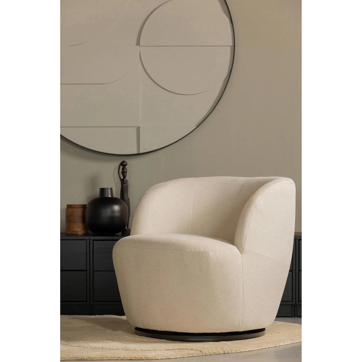 Fauteuil Serra off white