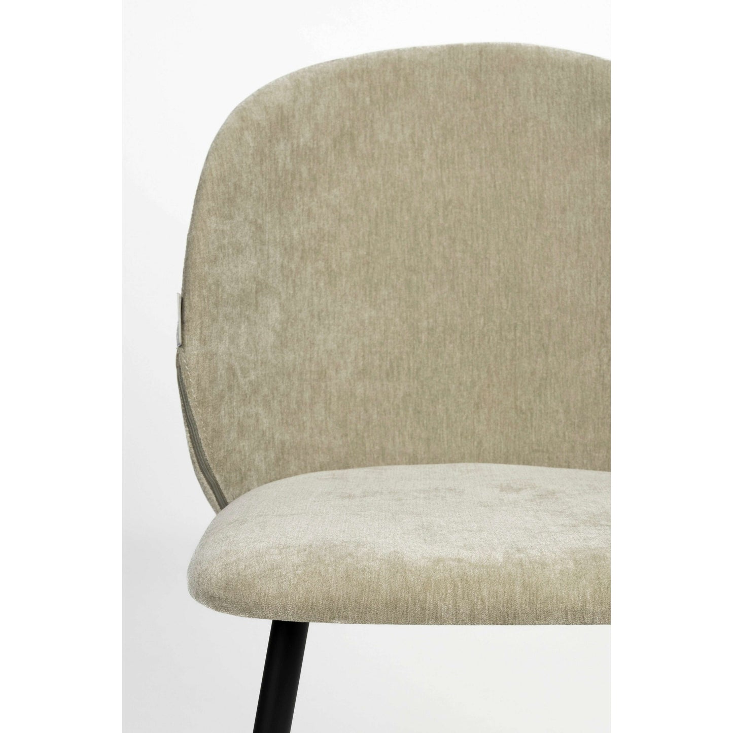 Zuiver Cozy eetkamerstoel moss