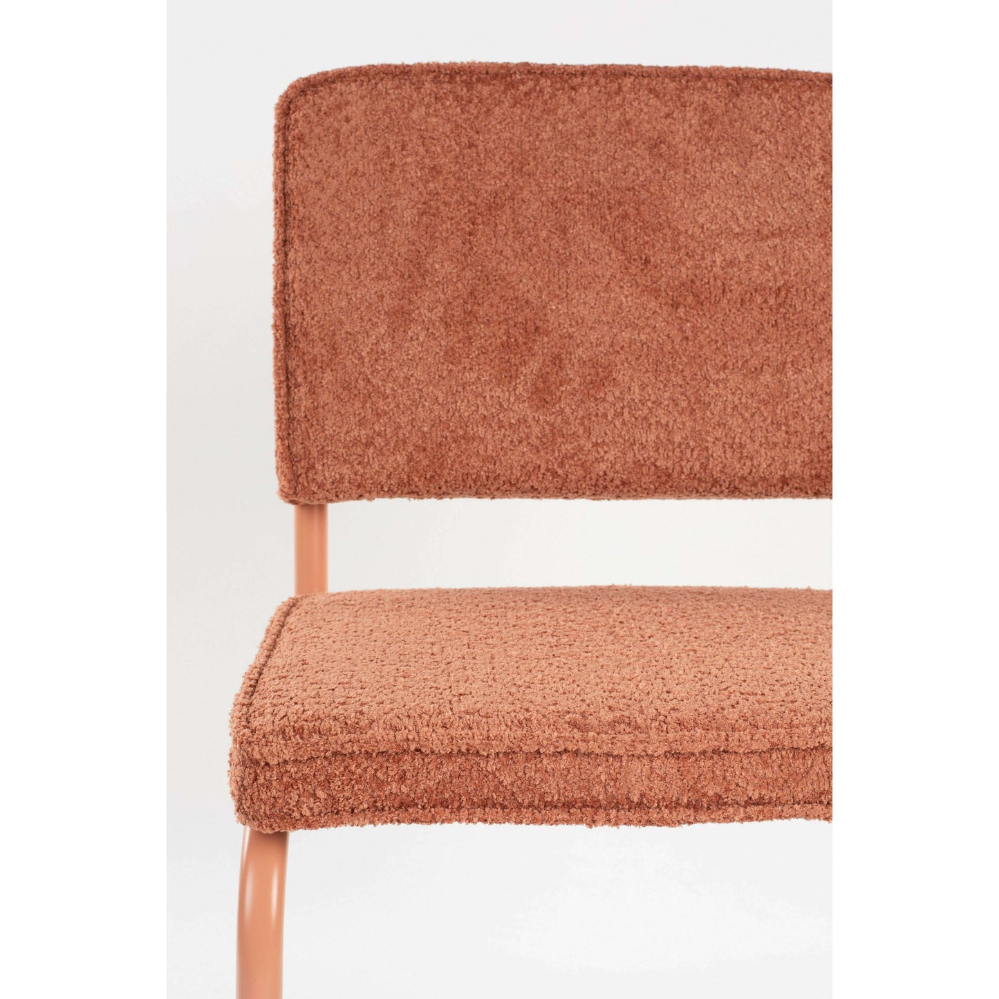 Zuiver Ridge Kink soft eetkamerstoel terra