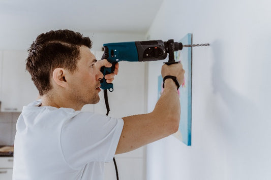 Ophangen wanddeco