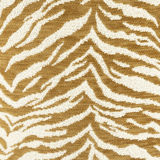 Poef Tigra mosterd 38x38x42 cm