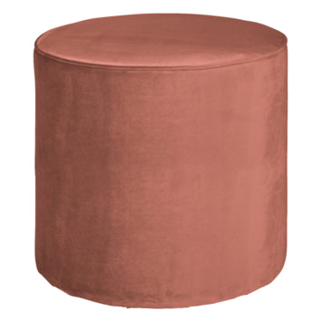 Poef Sara Oud roze hoog