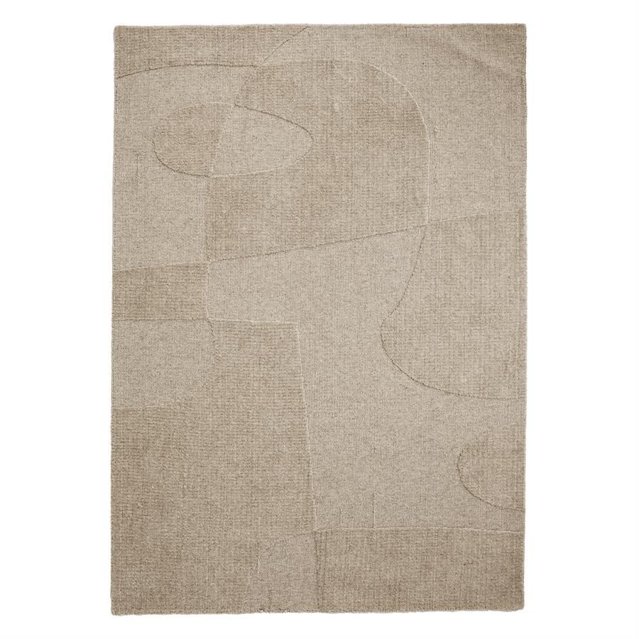 Vloedkleed Yuka - 190x290 cm beige