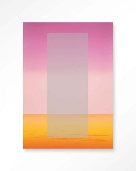 Wanddoek 80 x 110 cm zwart frame