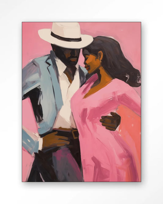 Wandkleed Cha Cha Cha 80x110 cm