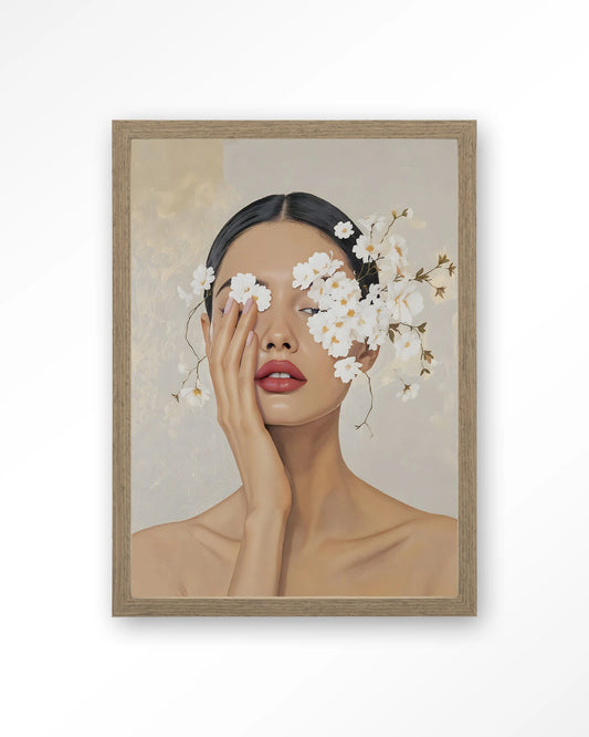 Fotolijst Clarince 50x70 cm lijst bruin