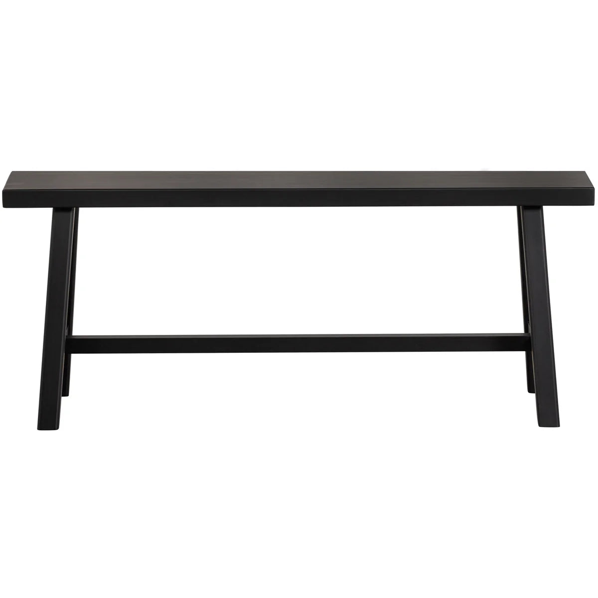 Bankje Imme hout zwart 110 cm