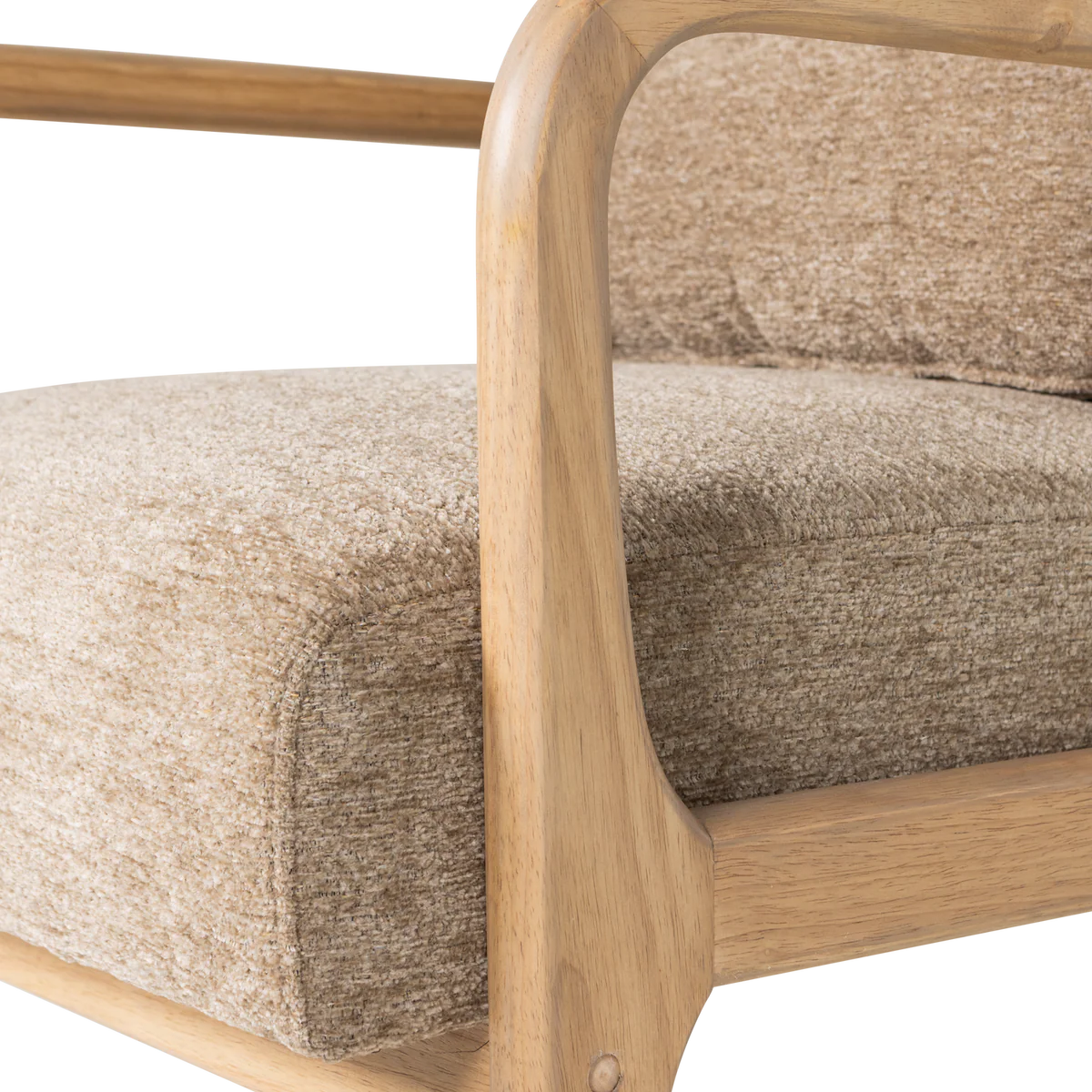 Fauteuil Mark chenille zand