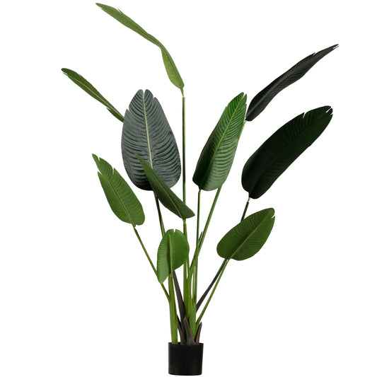 Strelitzia kunstplant groen 164 cm