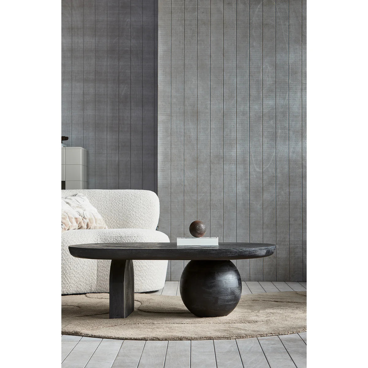Vloerkleed Alya pale brown 170x240 cm