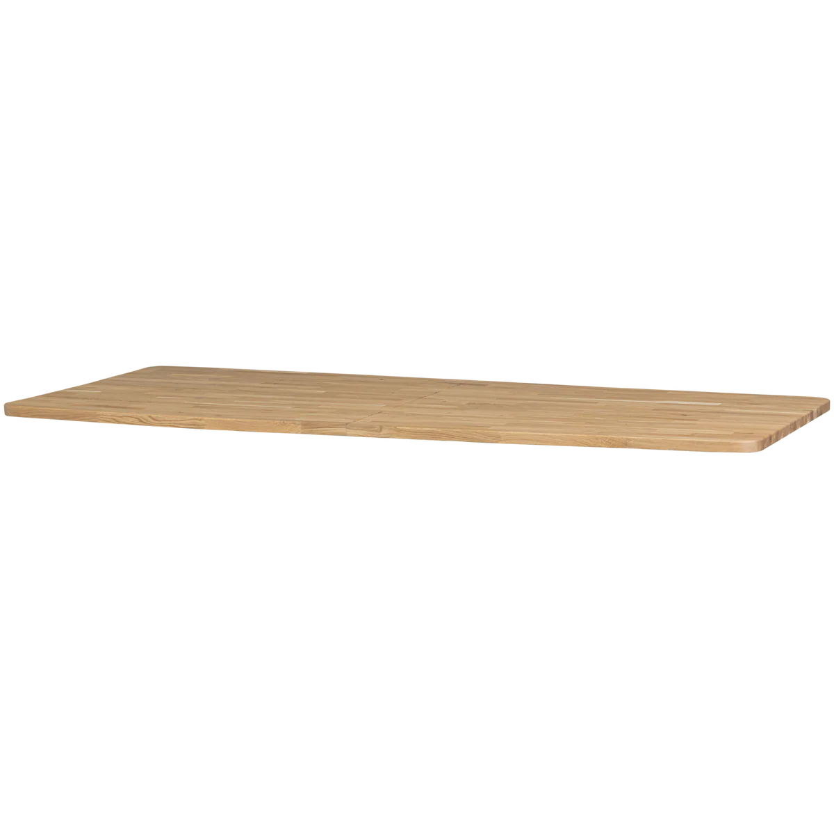 Tafel 240 x 100 cm eiken zwart onderstel