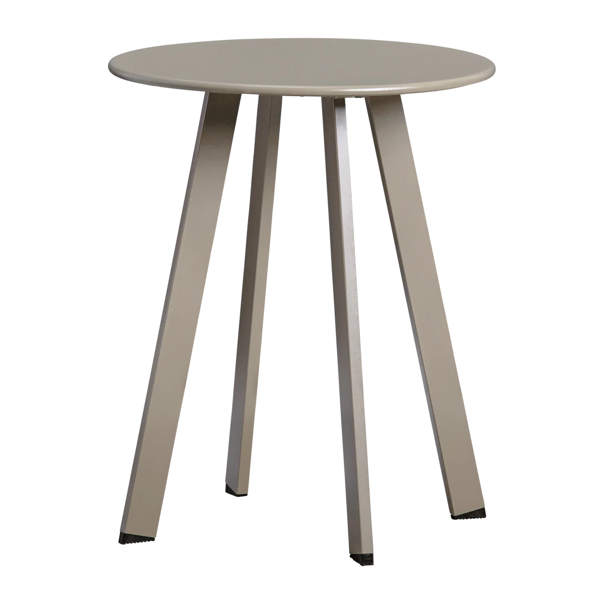 Fer tuin bijzettafel ø40cm metaal zand