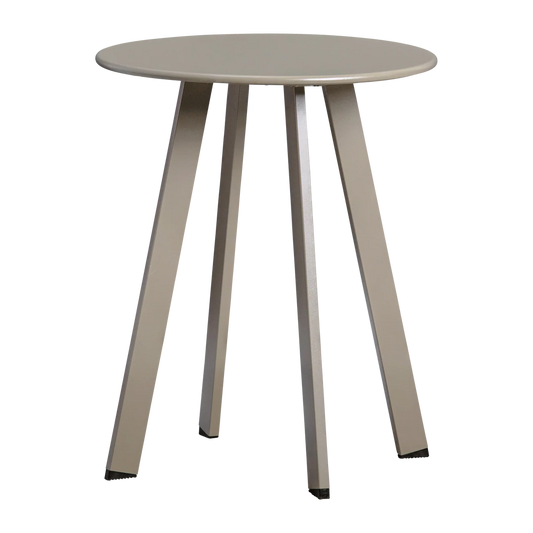 Fer tuin bijzettafel ø40cm metaal zand