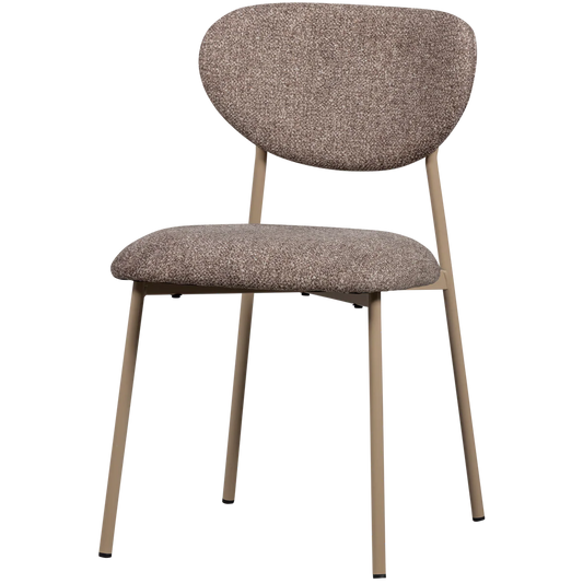Valor eetkamerstoel zand 77x46x56 cm