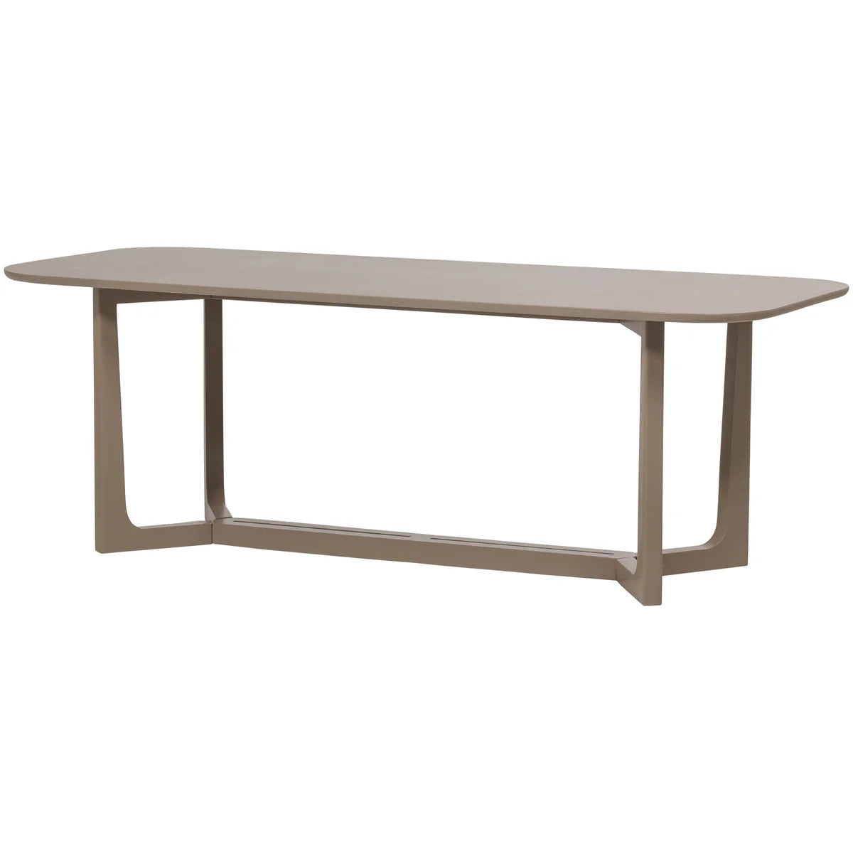 Ferion eettafel mango hout mud 240 x 90 x 76 cm