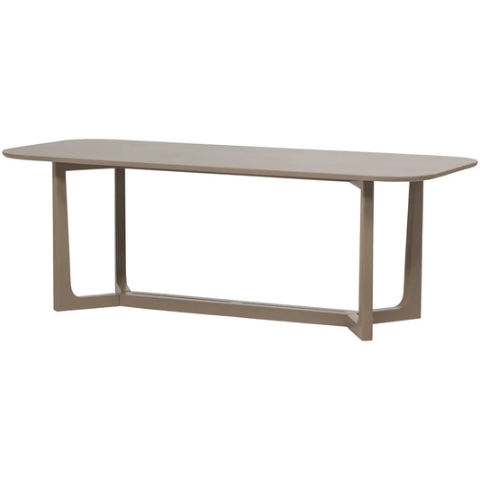 Ferion eettafel mango hout mud 240 x 90 x 76 cm