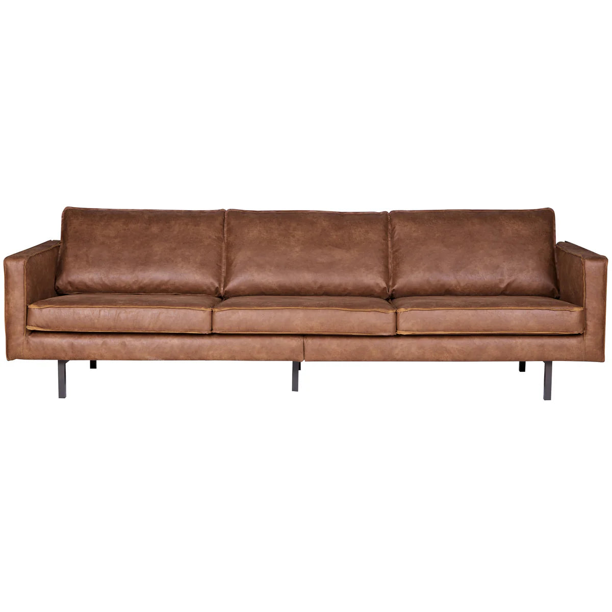 Bank Rodeo Eco leer cognac 277x85x86 cm