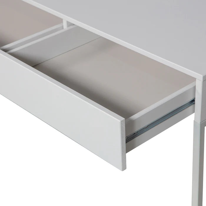 Basic Bureau grenen mist 3 lades 76x150x50 cm