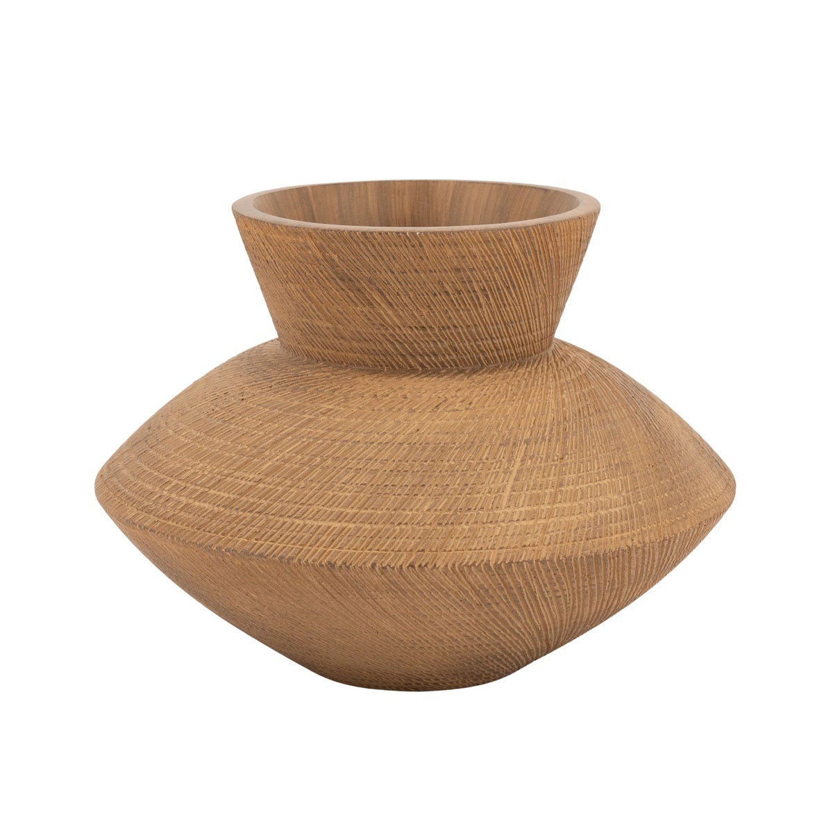 Vaas Avena 31x31x23 cm resin naturel