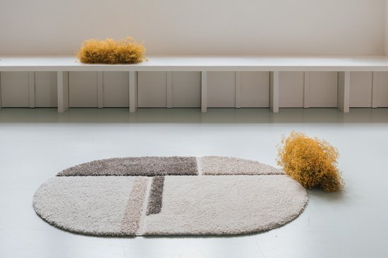 Vloerkleed Zest grijs 160x230 cm