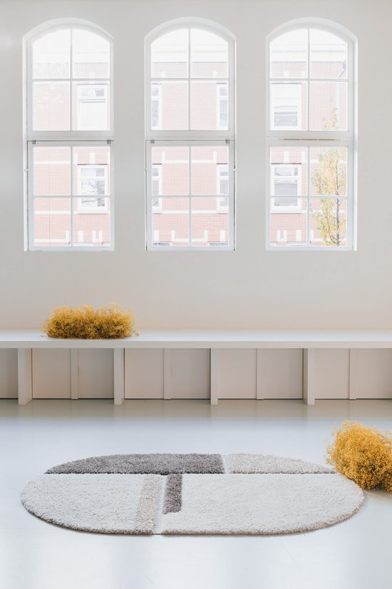 Vloerkleed Zest grijs 160x230 cm