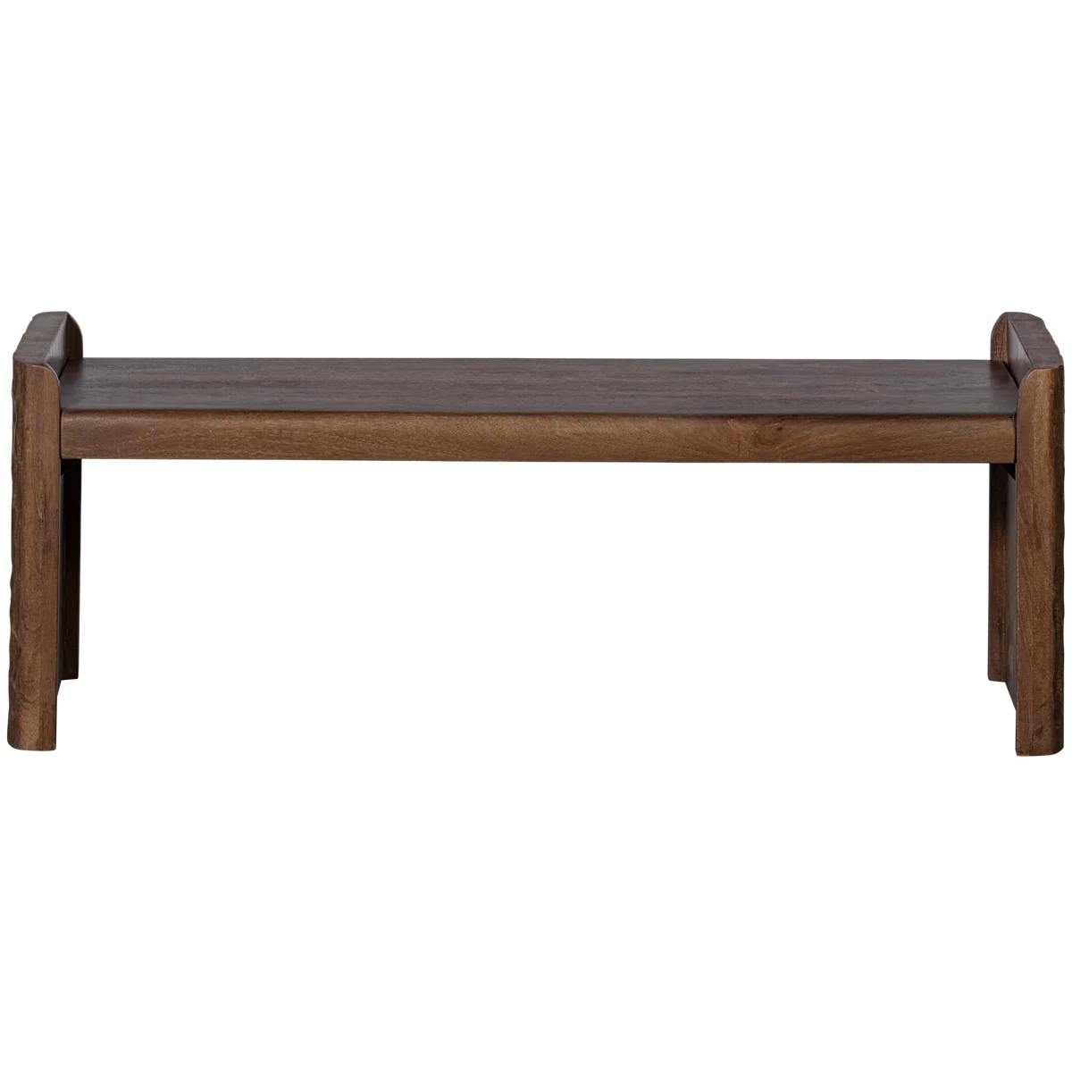 Bankje Prop hout warm bruin 120x40x45 cm