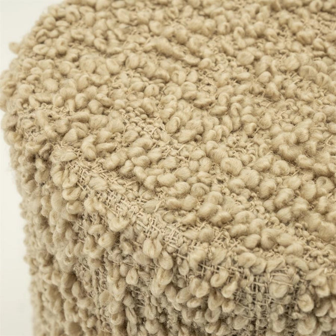 By-Boo Poef Vista Groot Beige 60x60x32