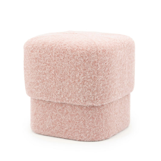 Poef Kelso roze 40x40x40 cm