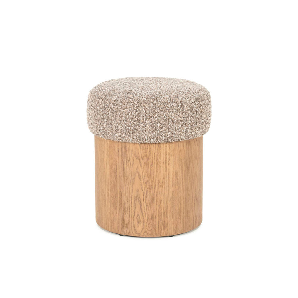 Poef George Taupe naturel