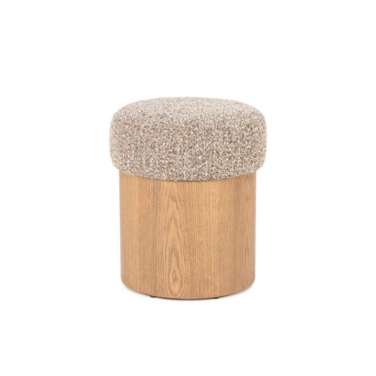 Poef George Taupe naturel