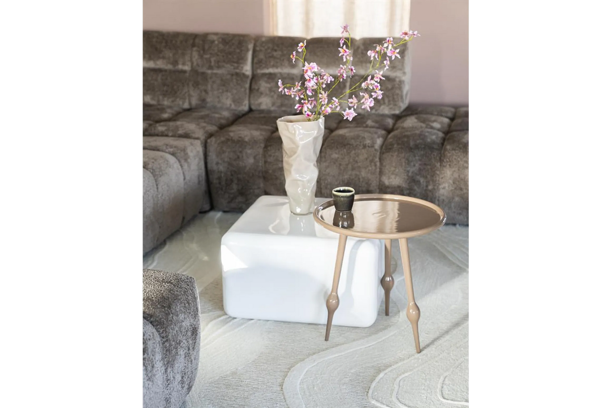Salontafel Iro 60 x 60 x 35 cm wit